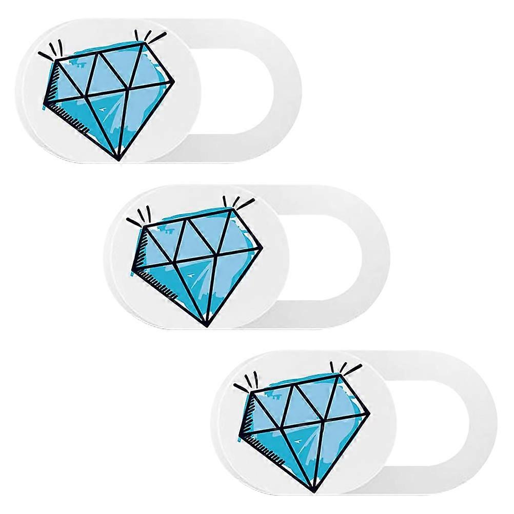 Web Camera Cover Slider 3Pcs For Privacy Protection During Office Work Travel In