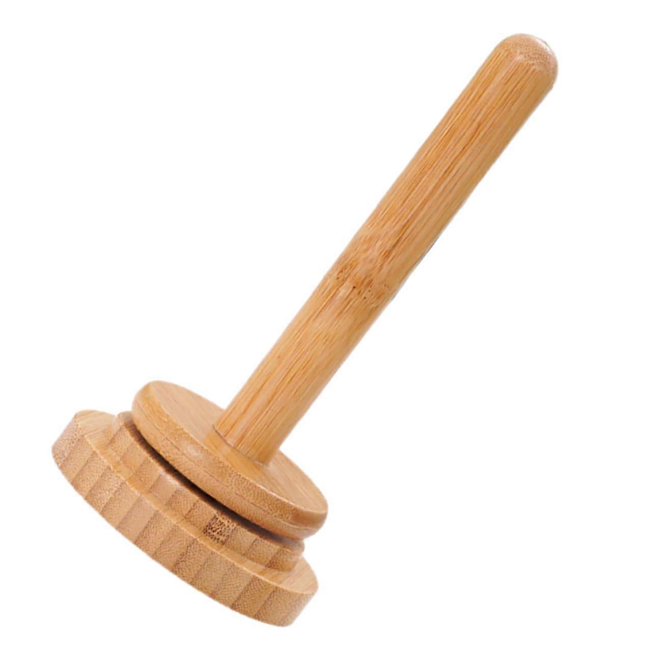 Rotating Yarn Stand Wooden Yarn Holder Spindle Dispenser For Crocheting Munchhausen Yarn Holder Spinner