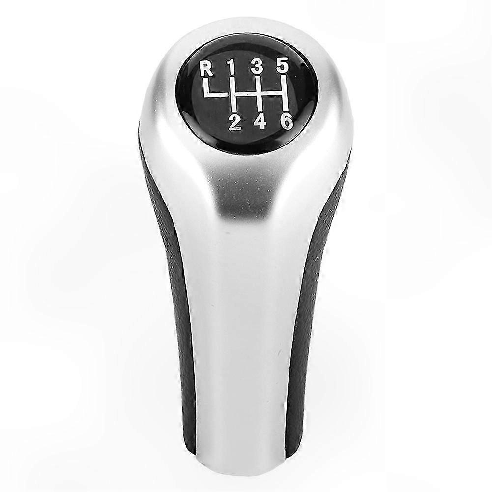 6?Speed Shift Knob Gear Stick Head Fit for 3 Series 1 Series X1 E60 E61 E62 E87 E88 E90 E91 E83