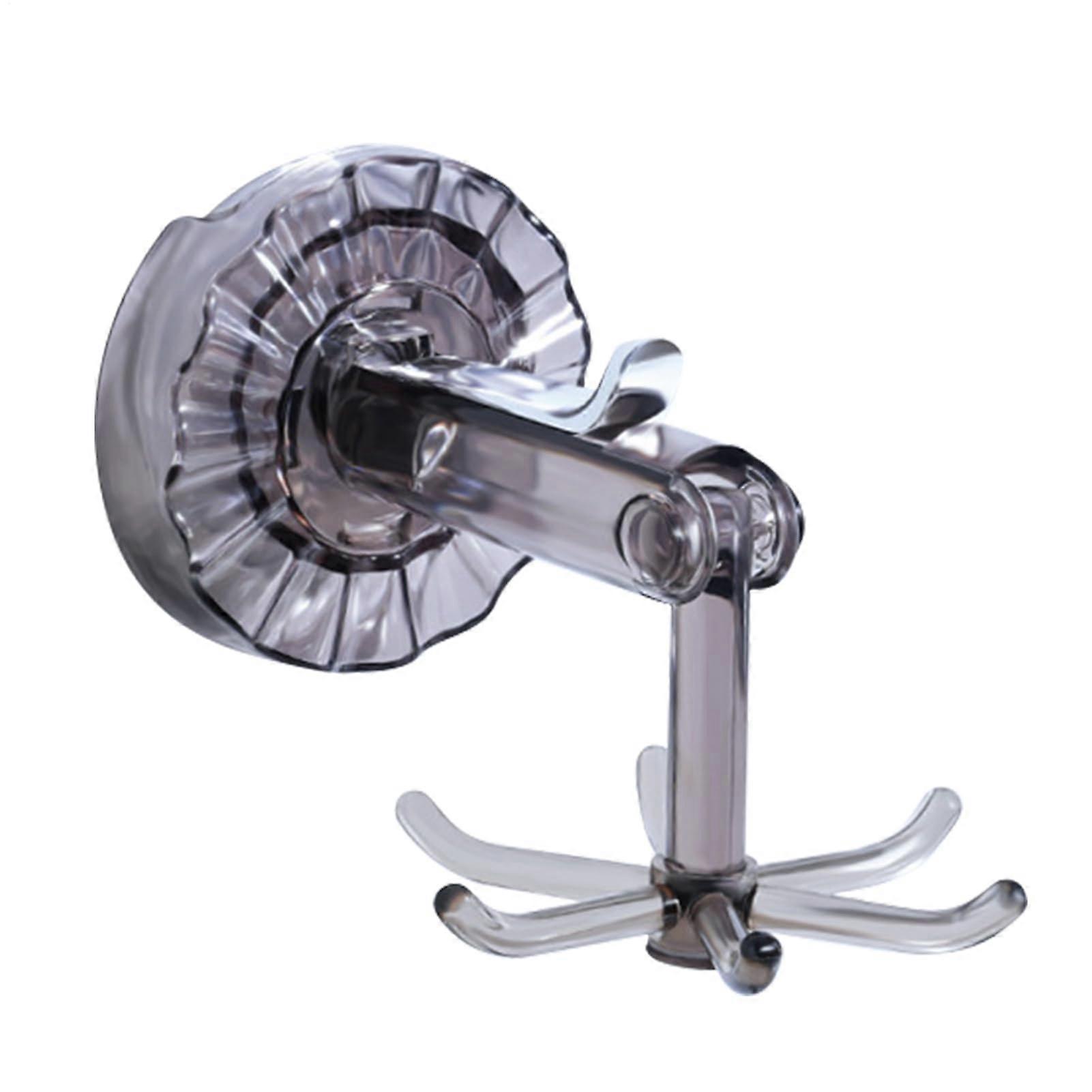 Rotating Hook Display Stand, Adhesive Hanging Organizer, Multi-Purpose Under-Cabinet Hook, Strong Self-Adhesive Utility Hanger