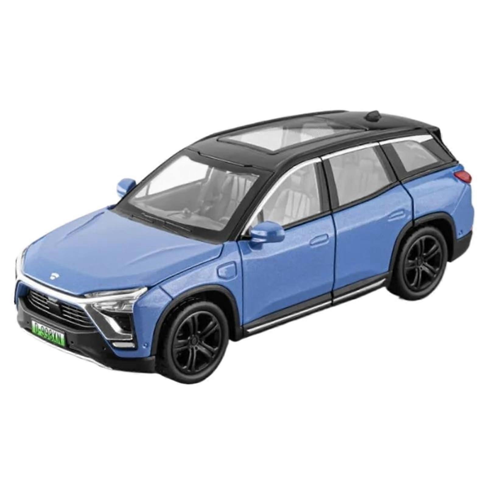 NIO ES8 SUV Alloy Electric Car Model DieCast Metal (Blue)