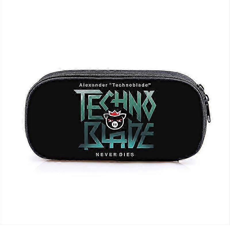 o613 Technoblade مزدوجة قلم رصاص حلم smp مربع قلم رصاص حالة أطفال fgy613