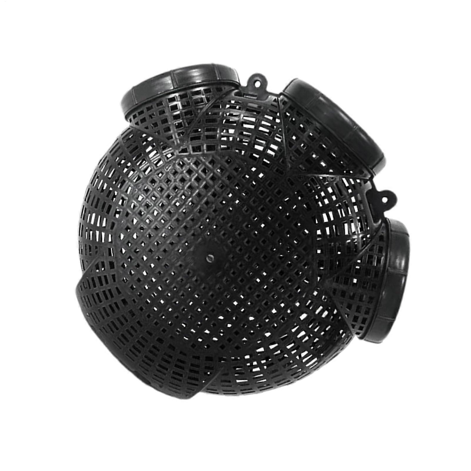 Portable Crab Trap for Crayfish with Holes, Detachable Fish Trap with Fixing Buckle