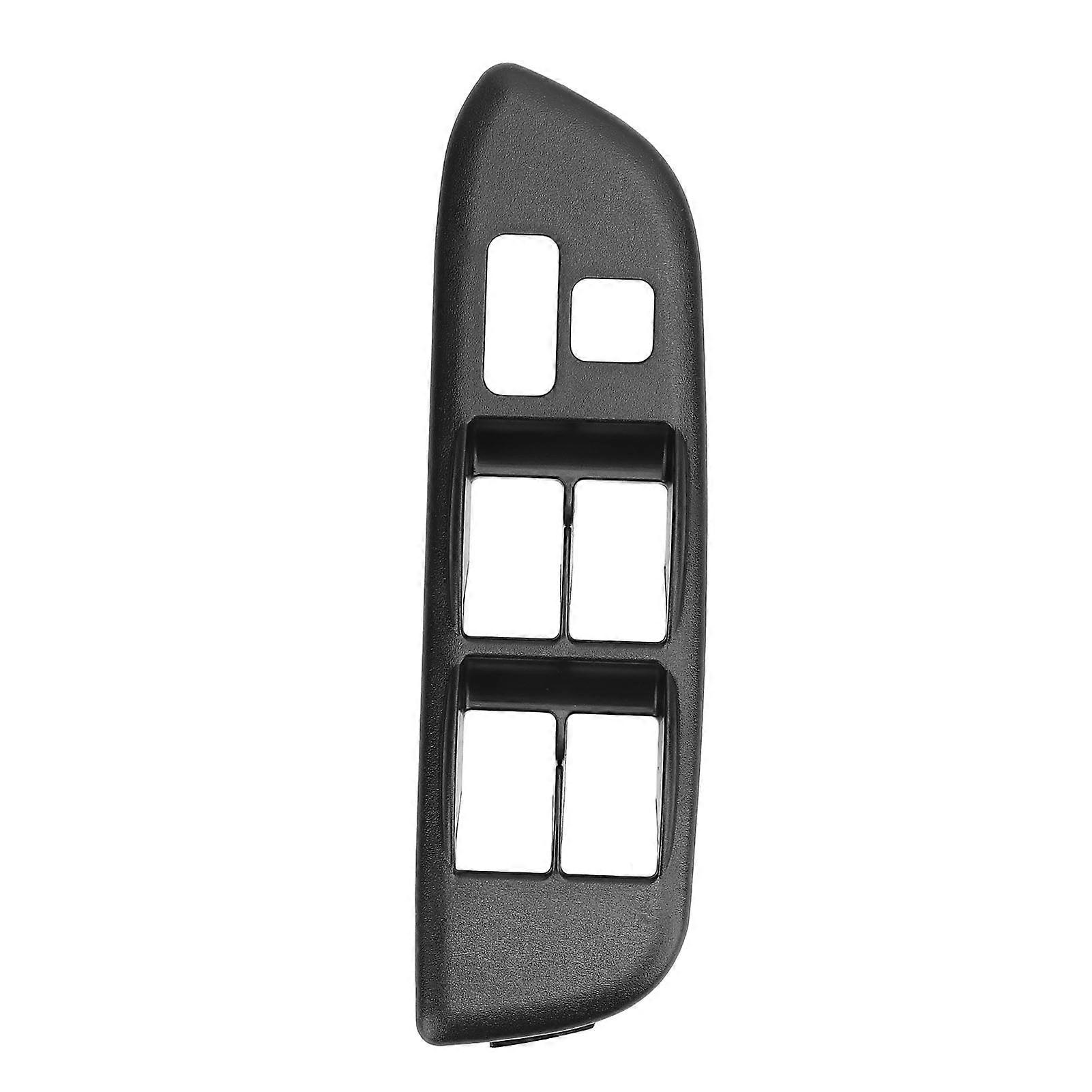 Front Driver Side Window Switch Bezel Cover Trim Panel Black for Left Hand Door