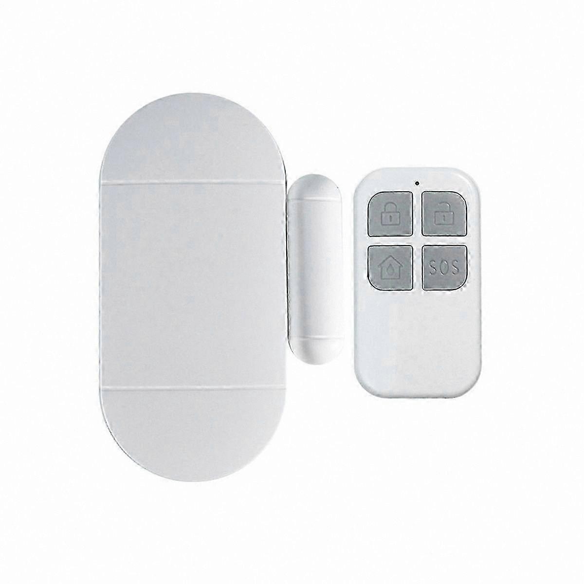 Wireless Smart Door Window Sensor Alarm System with Remote Control Operation and 130Db Security Alert for Home Safety Monitoring Solution