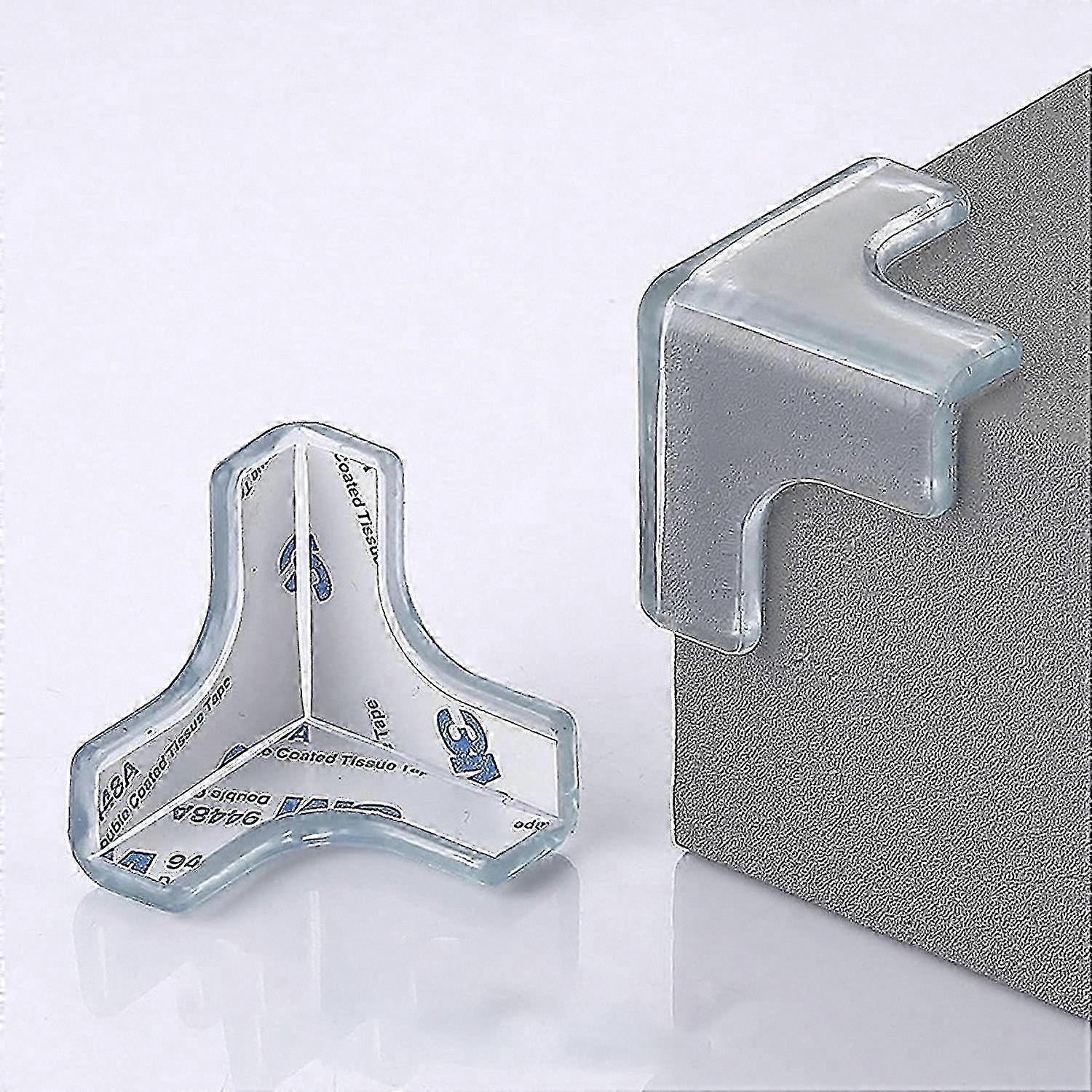10 Pack Clear Table Corner Guards for Child Safety
