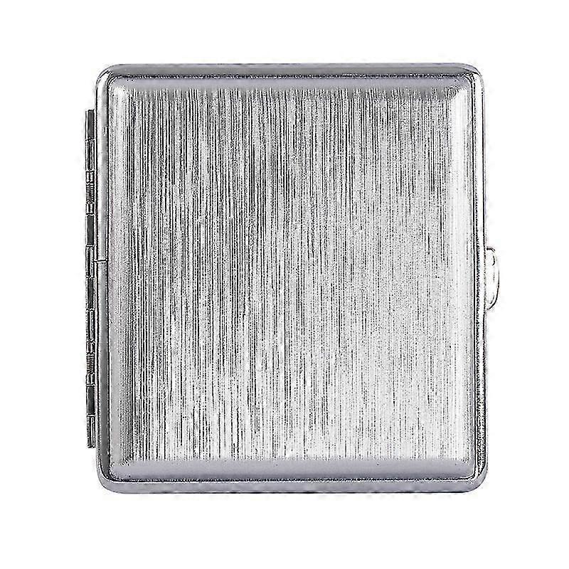 Brushed Plastic 20-Pc Portable Cigarette Case