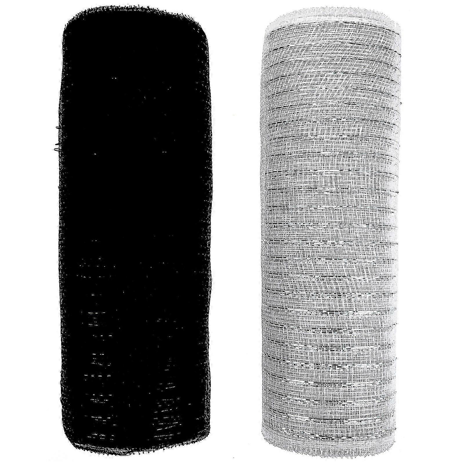 Decorative Mesh Roll Set for Halloween Party Decorations and Craft Projects in Assorted Colours