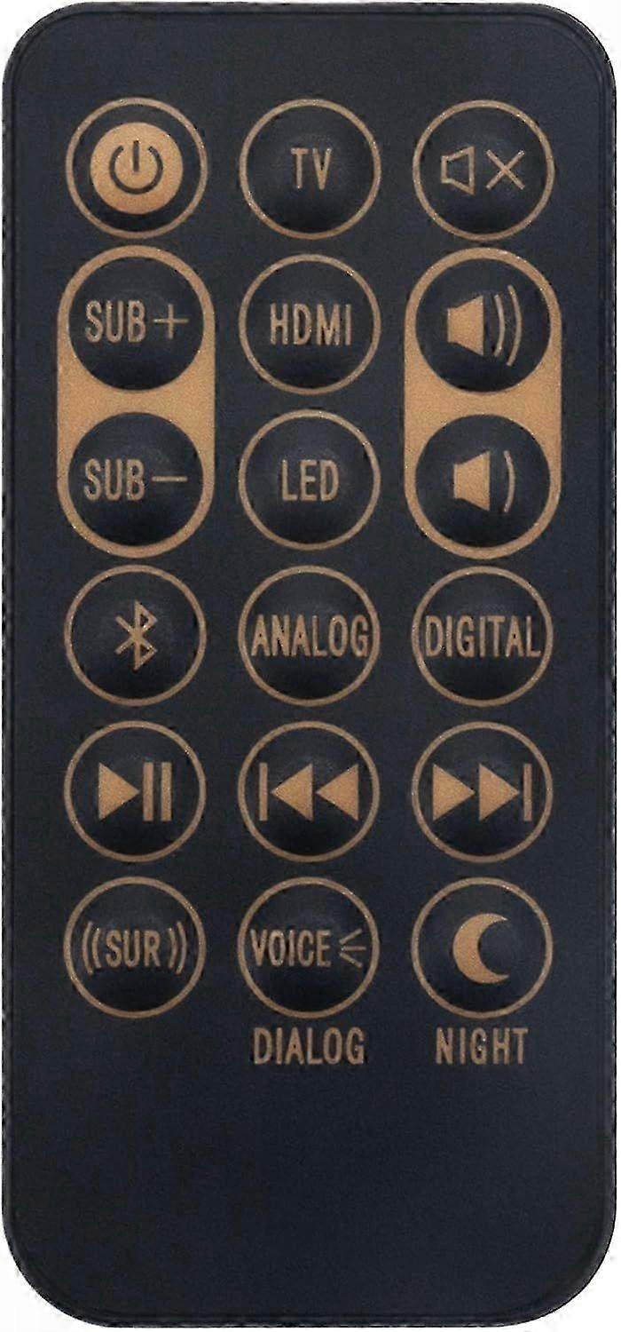 Remote Control Replacement for Sound Bar Systems 2025 New Version Universal Compatibility