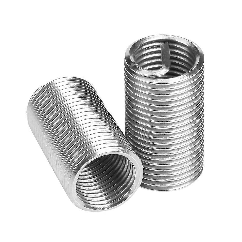 M20 Stainless Steel SS304 Thread Inserts 2.5mm Pitch, 5pcs