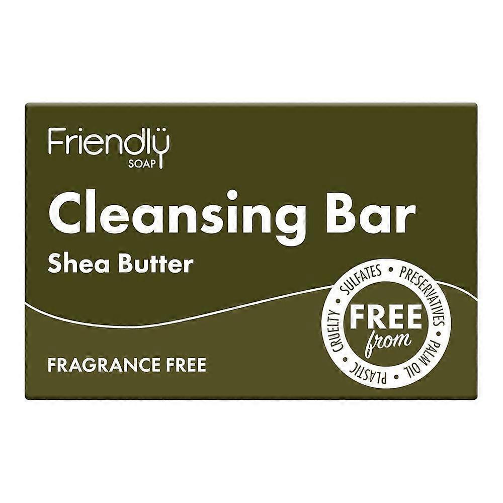 Friendly Soap Shea Butter Cleansing Bar 95g - 3 Pack