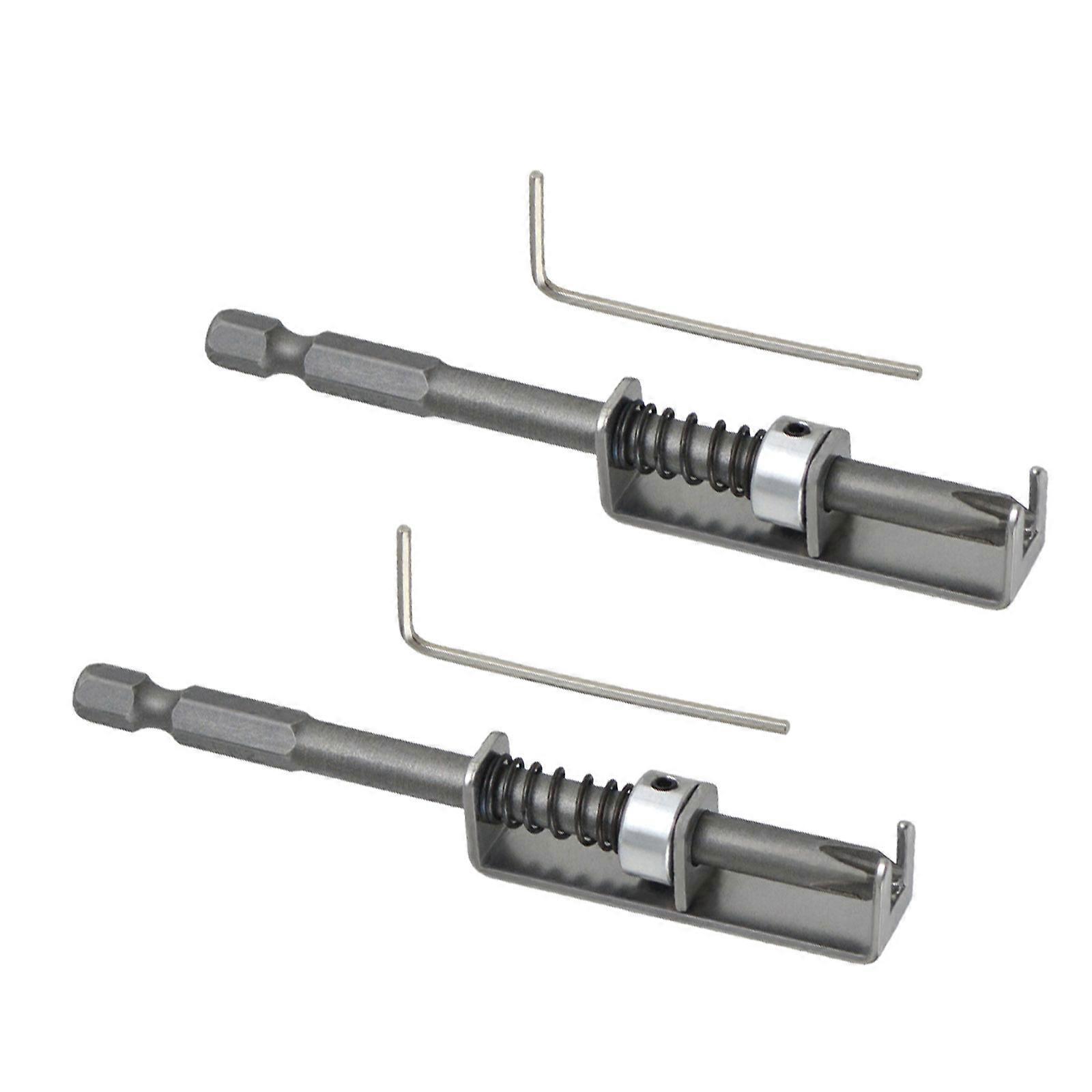 Spring Alignment Screwdriver Tool With Comfort Handle Corrosion Resistant Aluminum Suitable For Detailed Crafting Tasks Multicolor