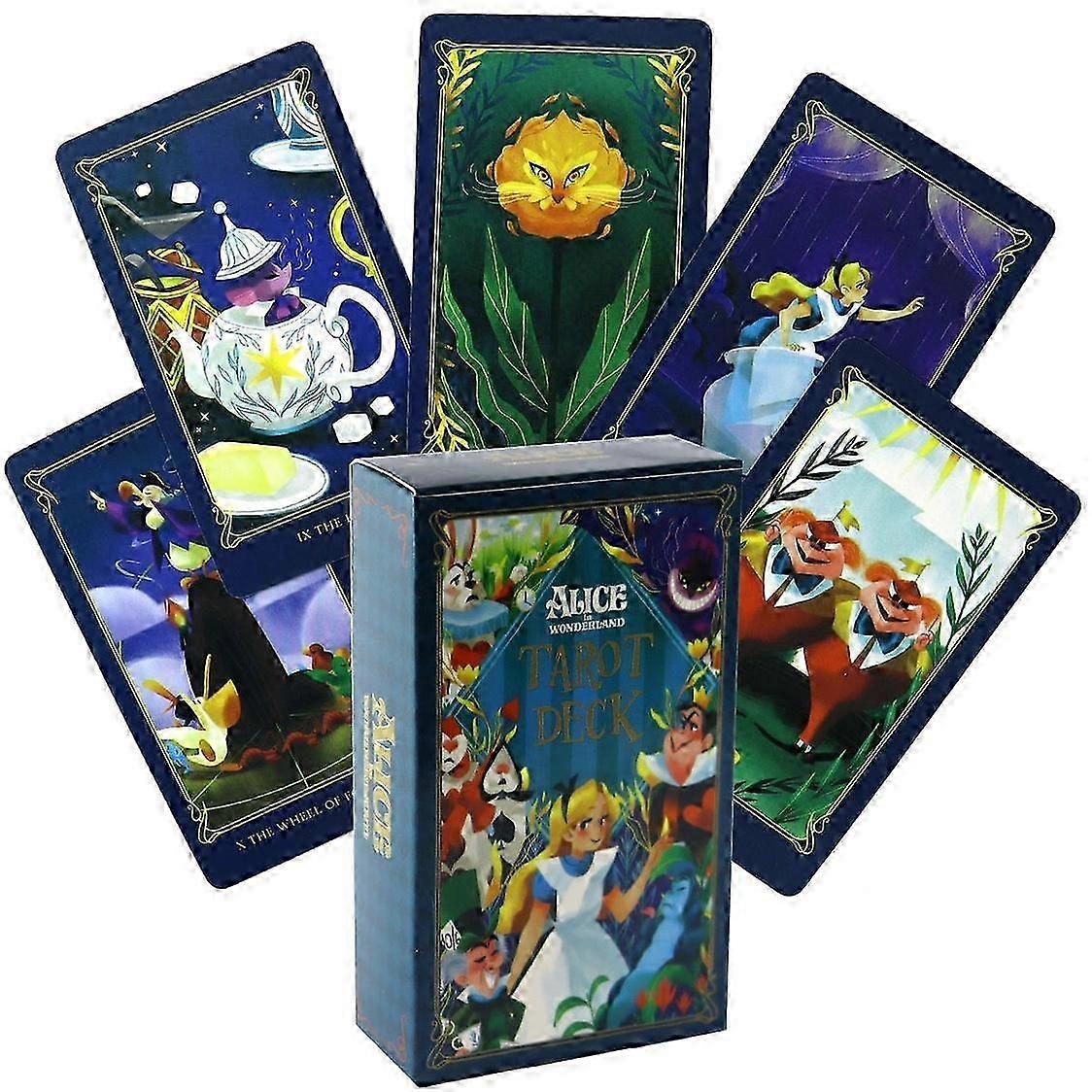 Alice Tarot Deck: Wonderland Tarot Cards for Beginners Divination