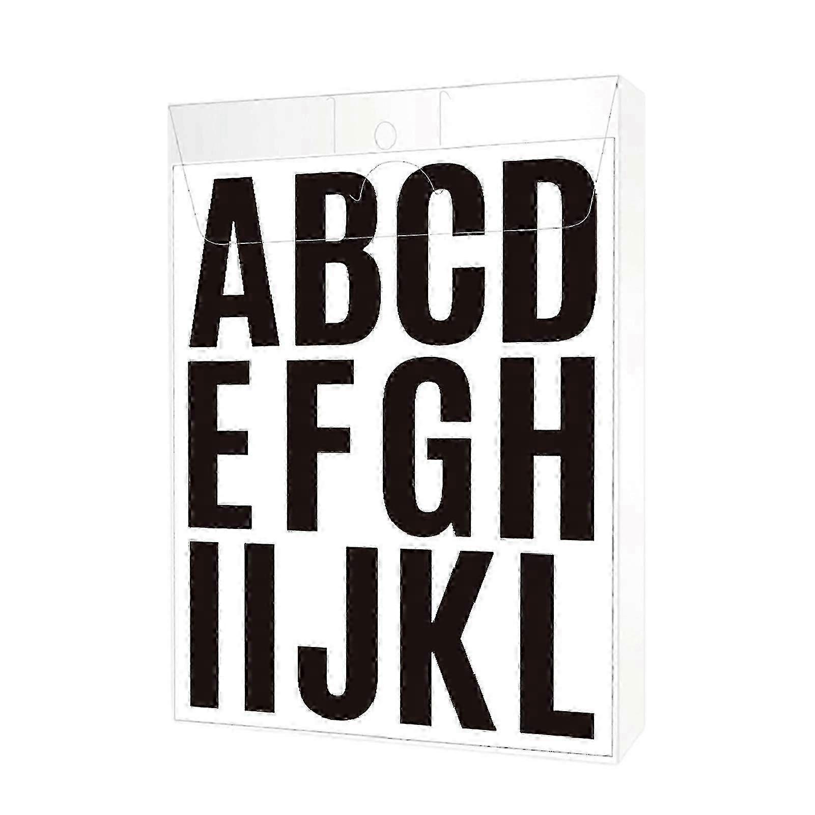 1 Set Letter Theme Car Sticker Waterproof Vinyl Self-adhesive Remov...