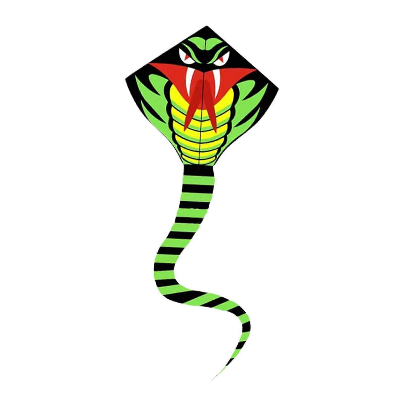 Snake Shaped Kite Flying Toy Activity Easy Control Game Relaxing Single Line