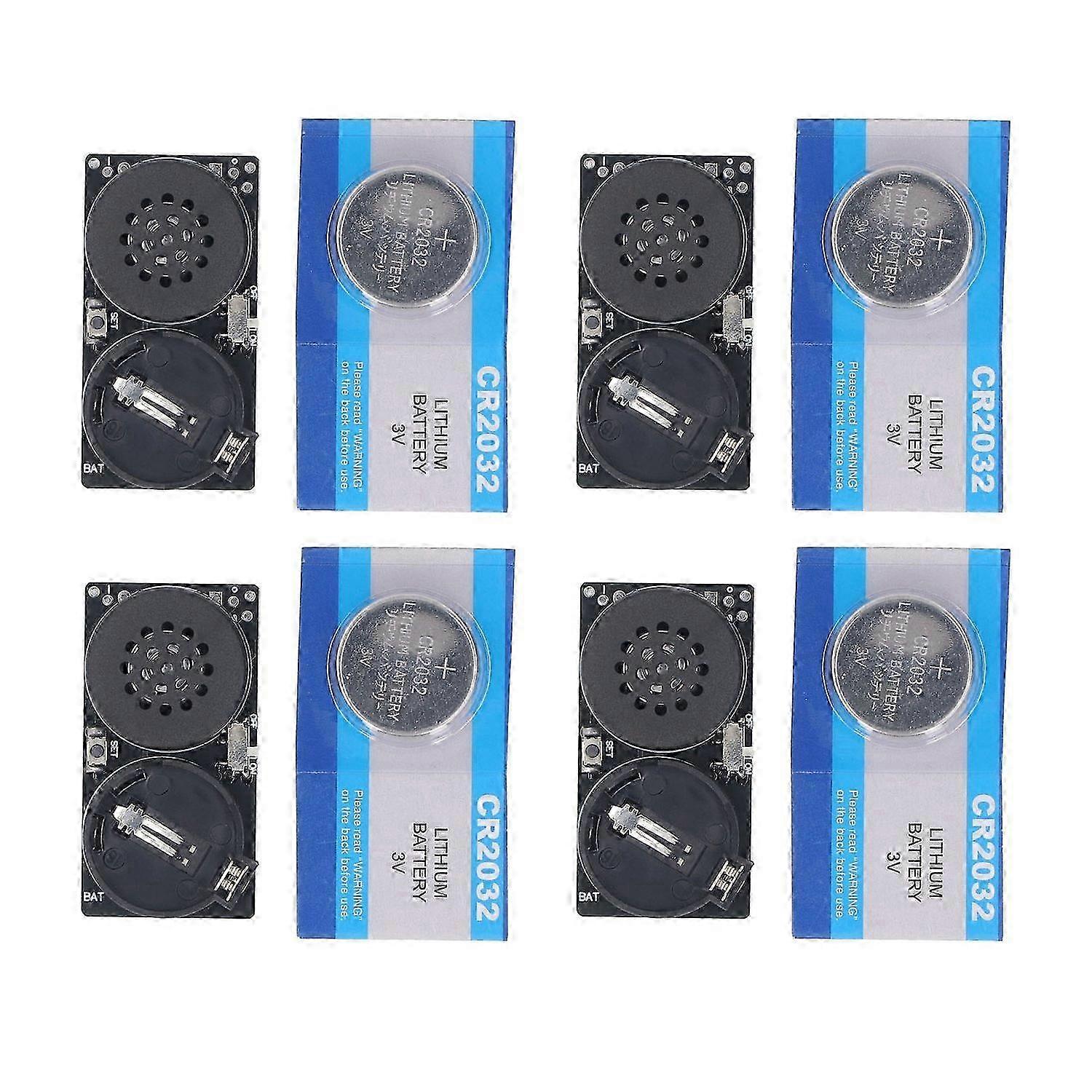 4PCS Set Noise Maker Prank Plastic Multifunctional Cat Meow Annoying Beeping Sound Chirping Prank