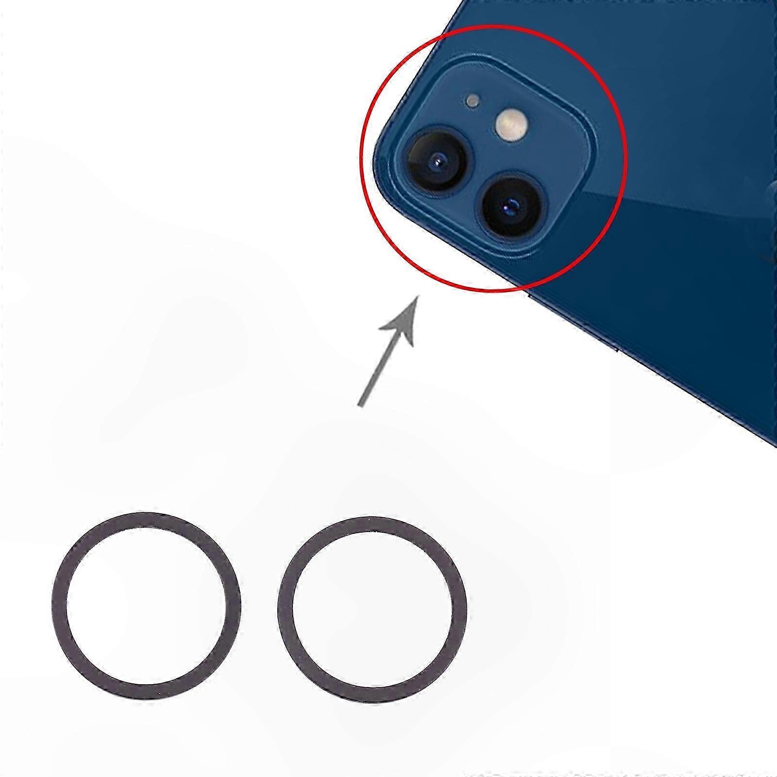 2-Pack Metal Protector Ring for Rear Camera on 12 Models