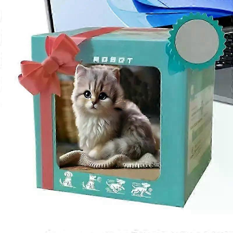 2025 Pet Robot Robotic Cat Toy Dla Dziecka Realistyczne Wypchane Interaktywne Emocjonalne Dzieci Dziewczyny Seniorzy Indoor