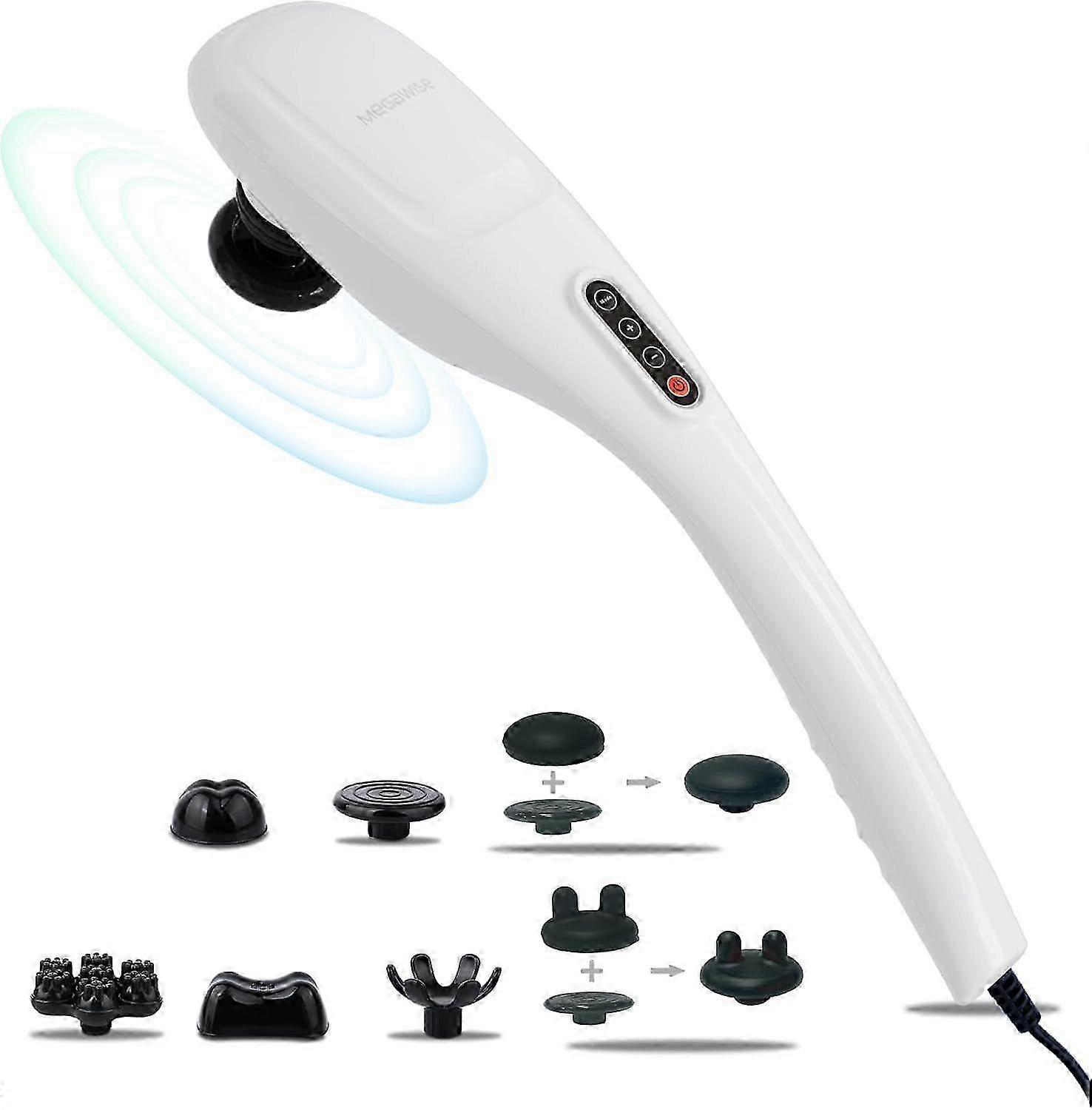 2025 Latest Model Handheld Back Massager | Deep Tissue Percussion Relief for