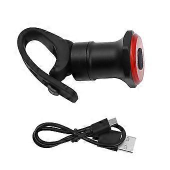 Bakljussensor Bakljus Cykel Säkerhetslampa för belysningsanvändning 1st USB-broms