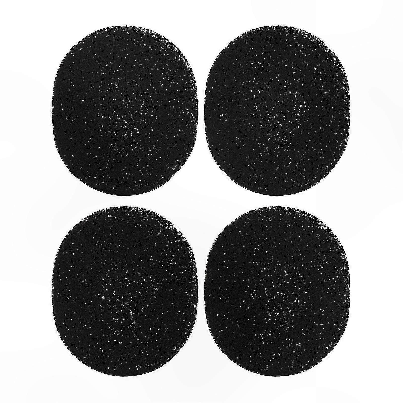 Replacement Ear Cushions for Wireless Headset, Soft Foam Pads, Black, 2 Pack