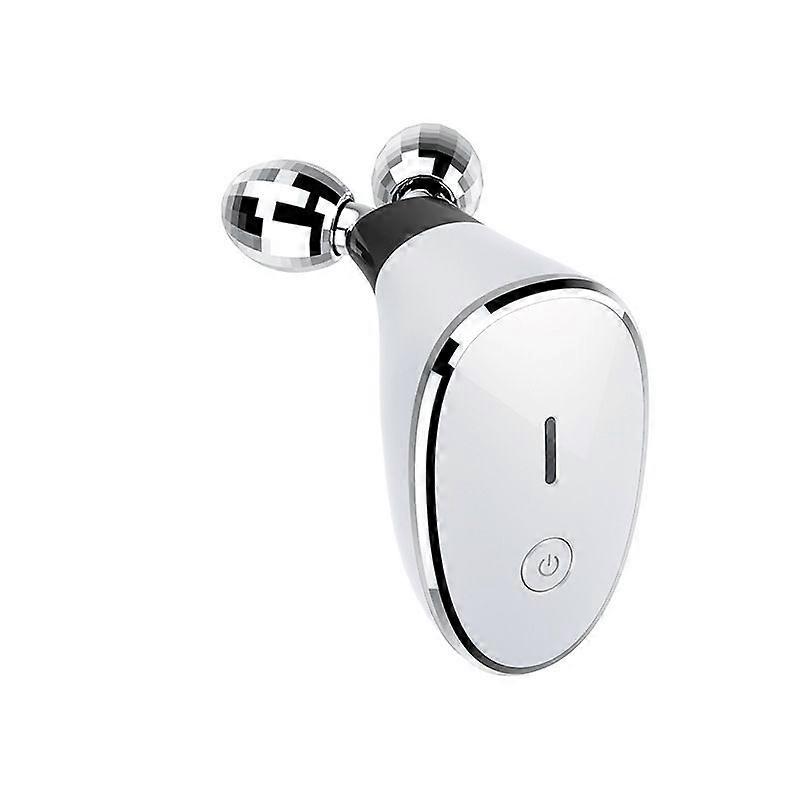 Microcurrent Facial Device - 6 in 1 Advanced - Rejuvenates Skin - Results in 6 Weeks - 5 Min Daily - Boosts Product Absorption(white)