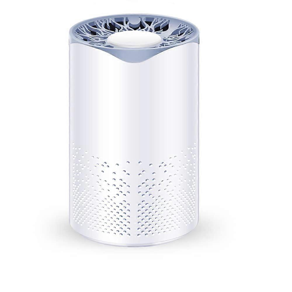 Mini Air Purifiers for 20 Square Meter Room, USB Home air Cleaner for Removing Smoke Pet Dander Odor Dust Use at Office Desktop Bedroom(White)