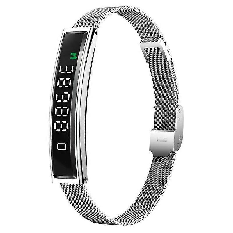 Smart Band B3 Call Alerts Health and Fitness Monitoring Multifunctional(Silver)