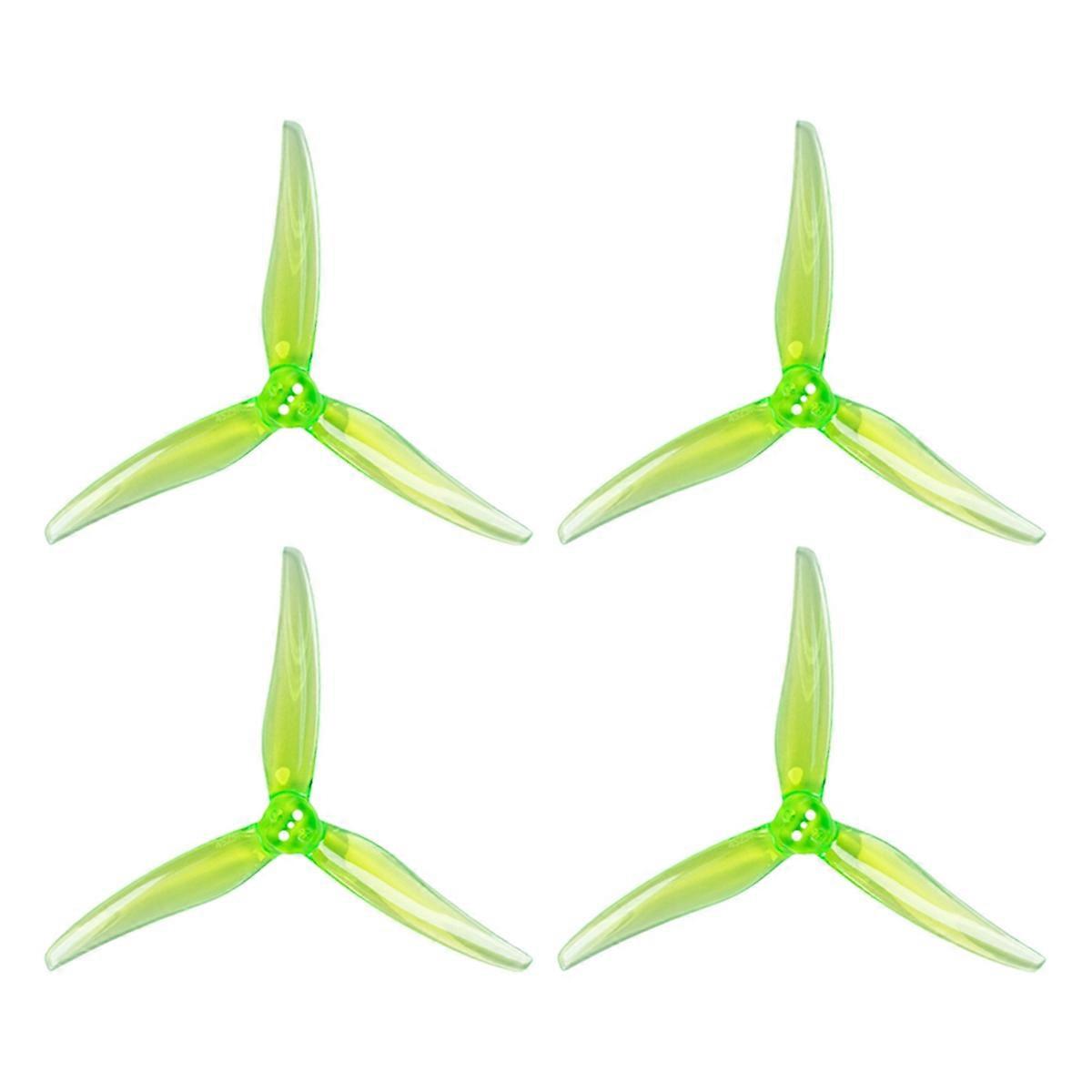 2Pairs 4525 3-Blade PC Propeller for 2004 Motor Fluorescent Yellow