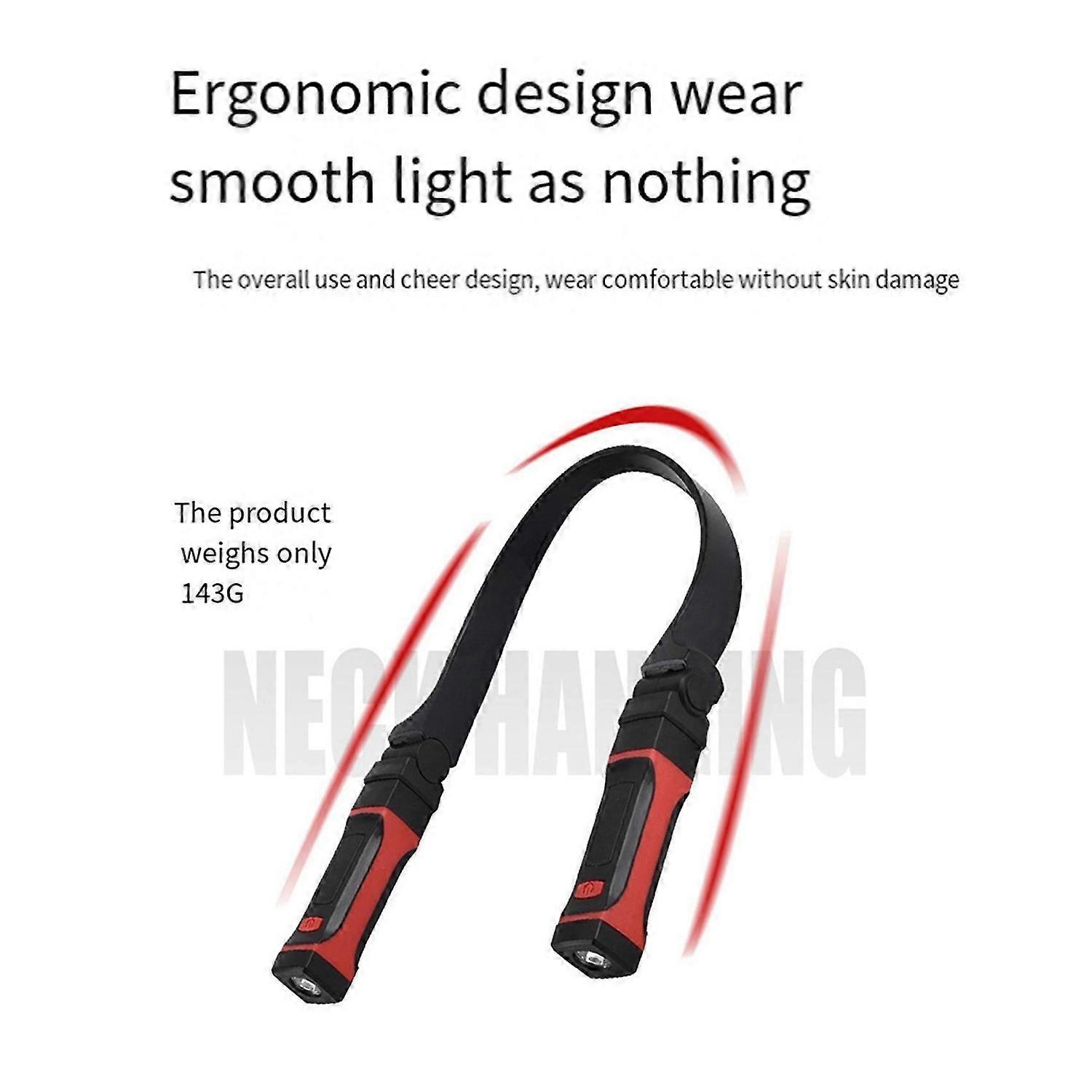 Detachable Neck Light Rechargeable, LED Work Light
