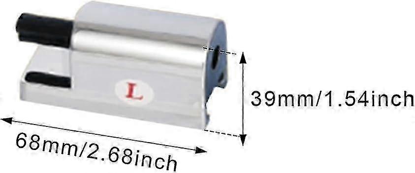 Toilet Seat Hinges Replacement, Soft Close Toilet Fittings Fixing Kit with Installation Accessories for Most Toilet Lids(Silver) g20242307609