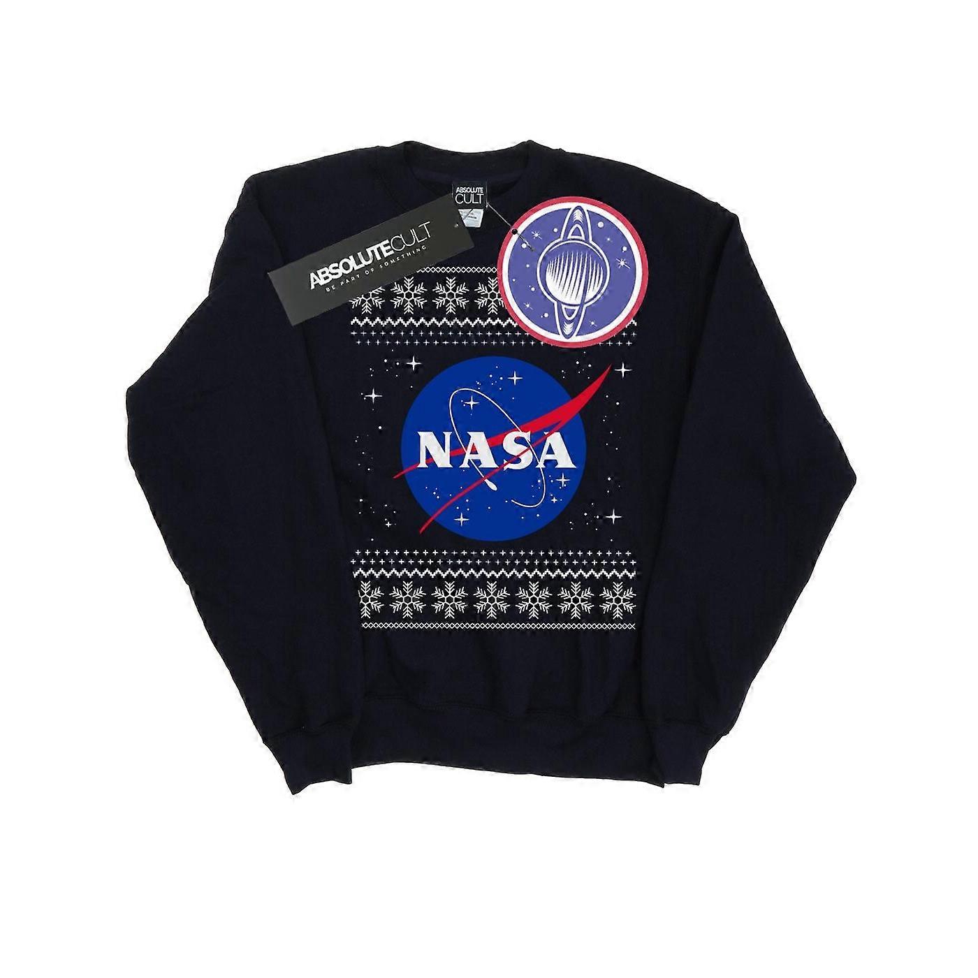 NASA Dames/Dames Classic Fair Isle Sweatshirt