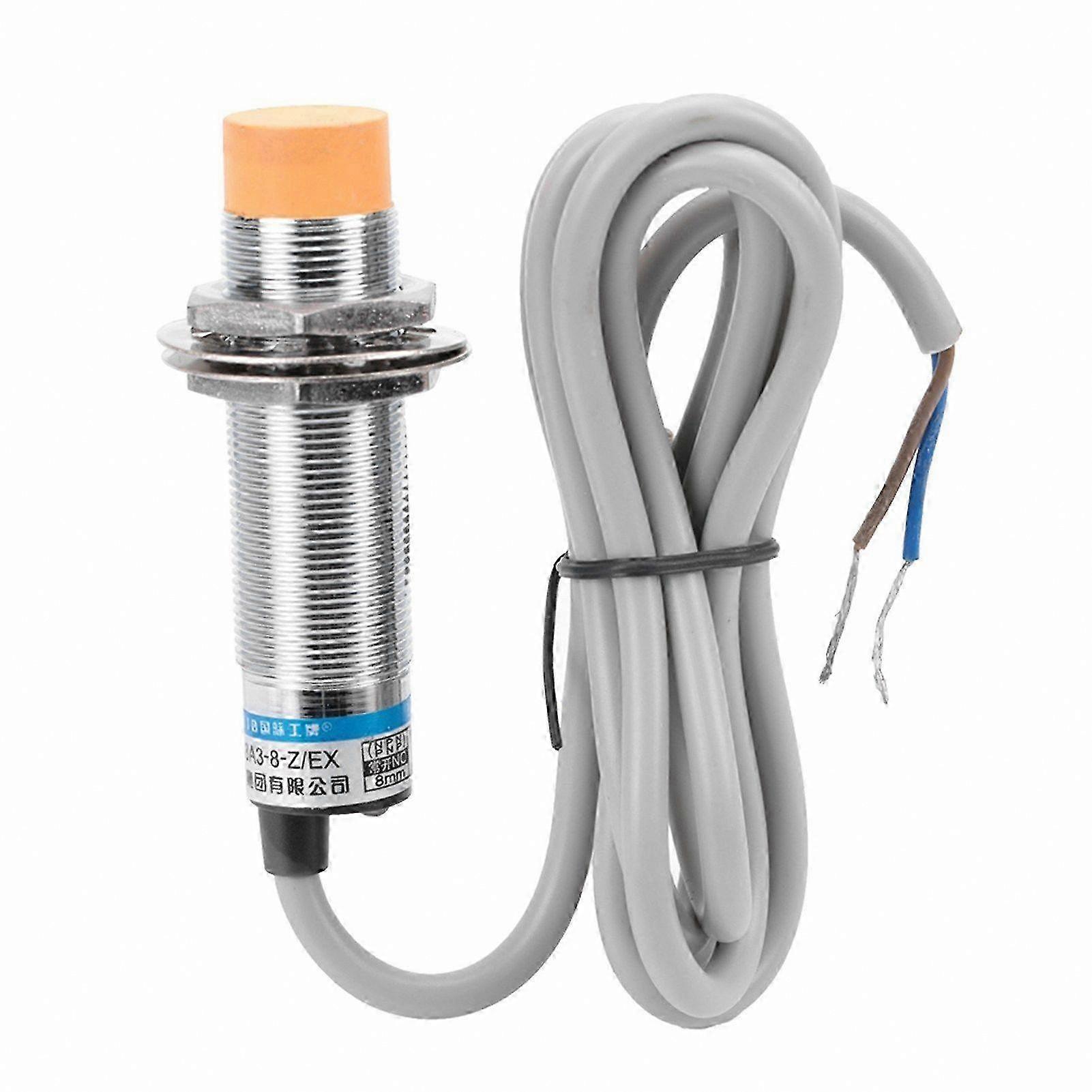 8mm Inductive Proximity Sensor, 2-Wire Normally Open DC NO Industrial Switch
