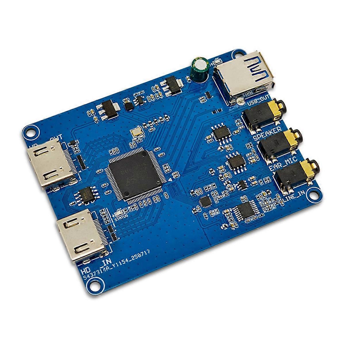 MS2131 HD Video Capture Module -Compatible to USB 3.0 Capture Card with 4K Loopout 3.5mm Audio for