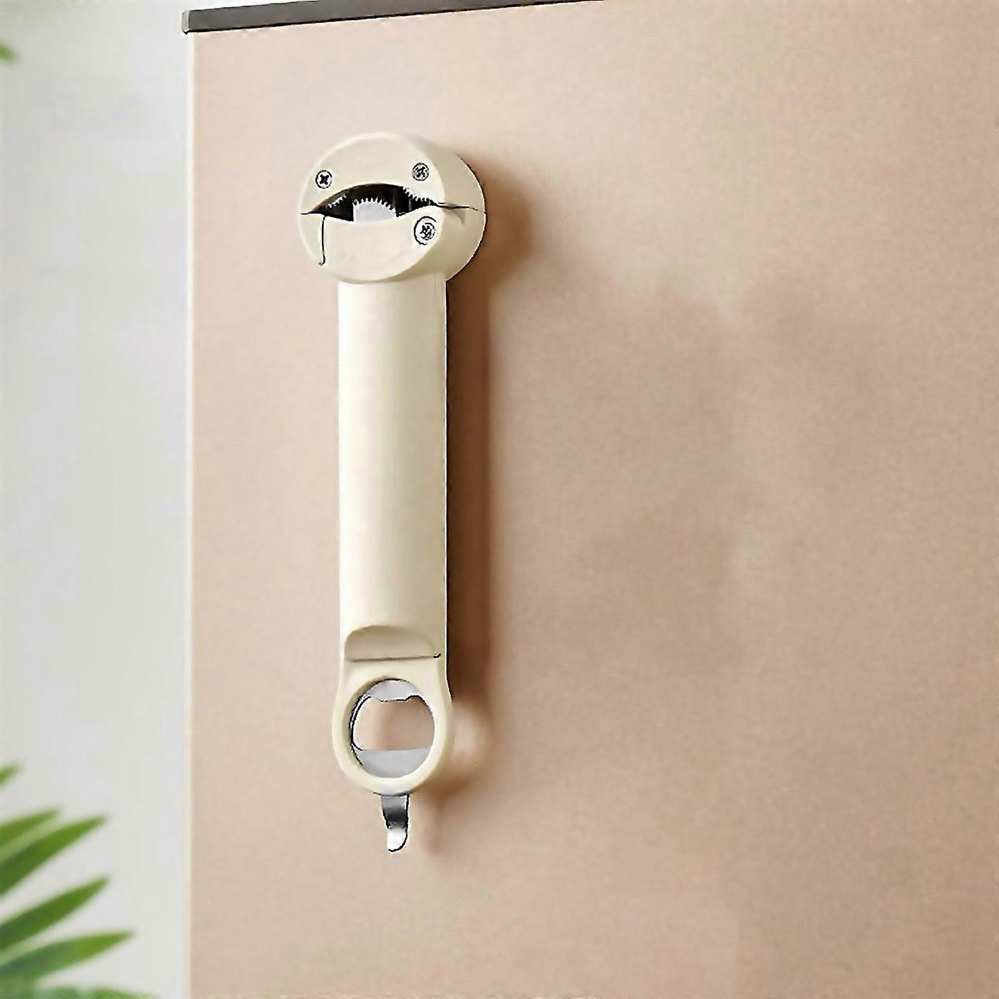 For Multifunctional Retractable Bottle Opener Black