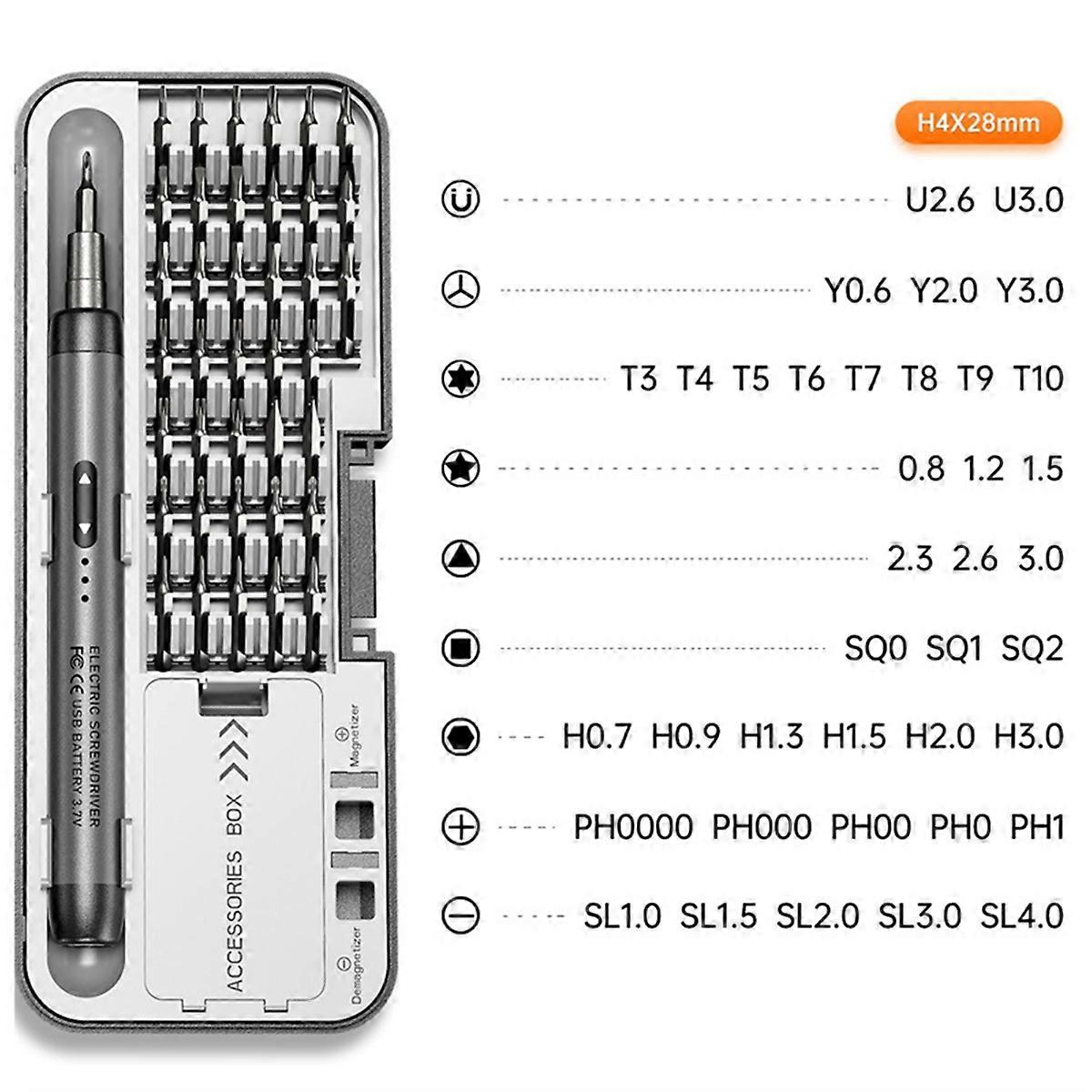 Electric Screwdriver Set Power Tool Kit A