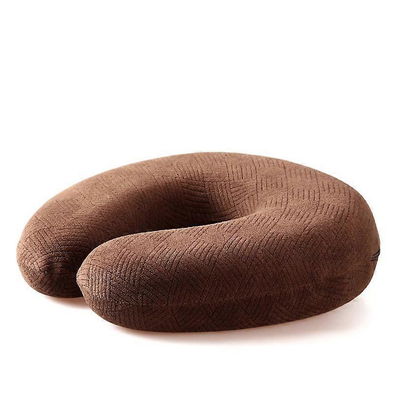 Neck protector U-shaped pillow cervical spine pillow memory foam nap pillow