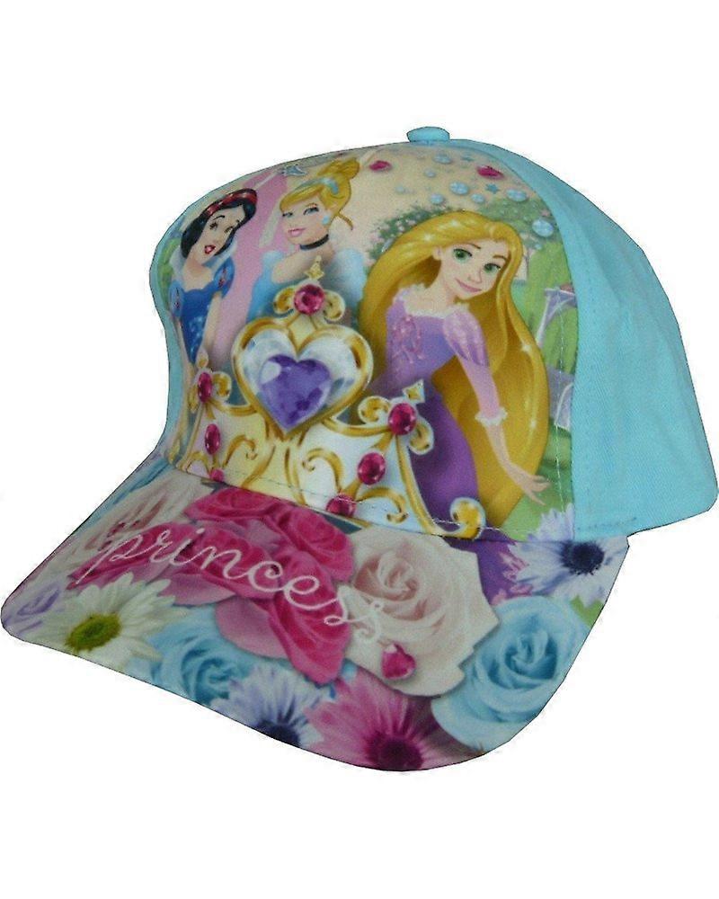 Girls Disney Princess Baseball Cap with Adjustable Back