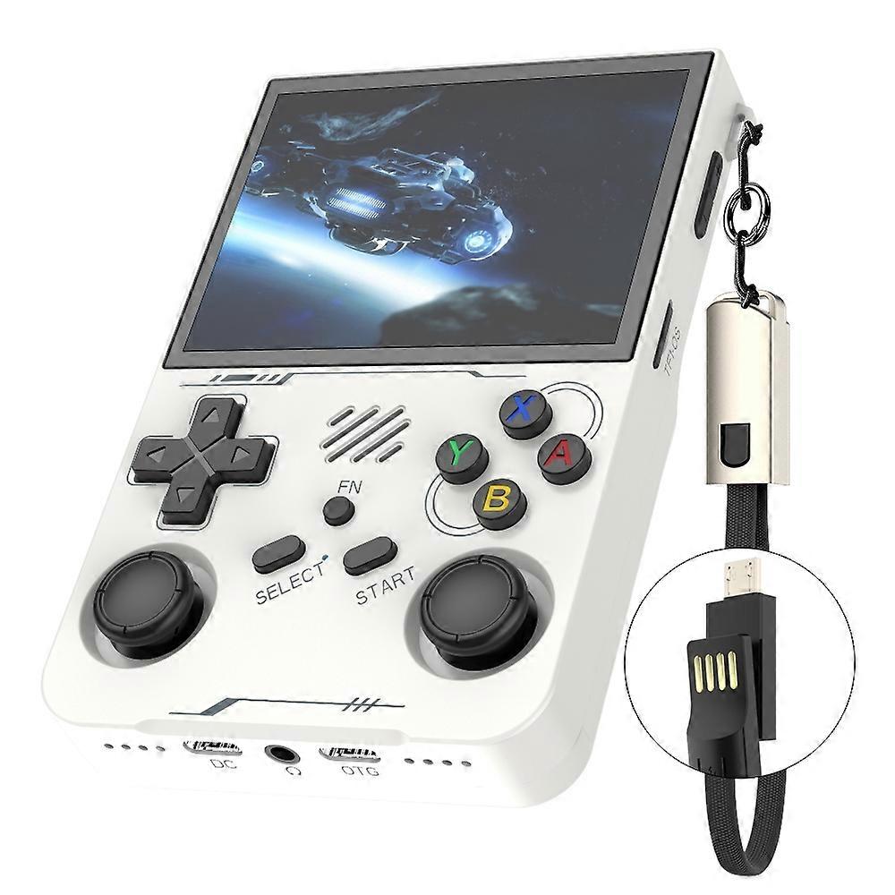 3pc R36xx Retro Handheld Game Console Standard Version (No Card) - White
