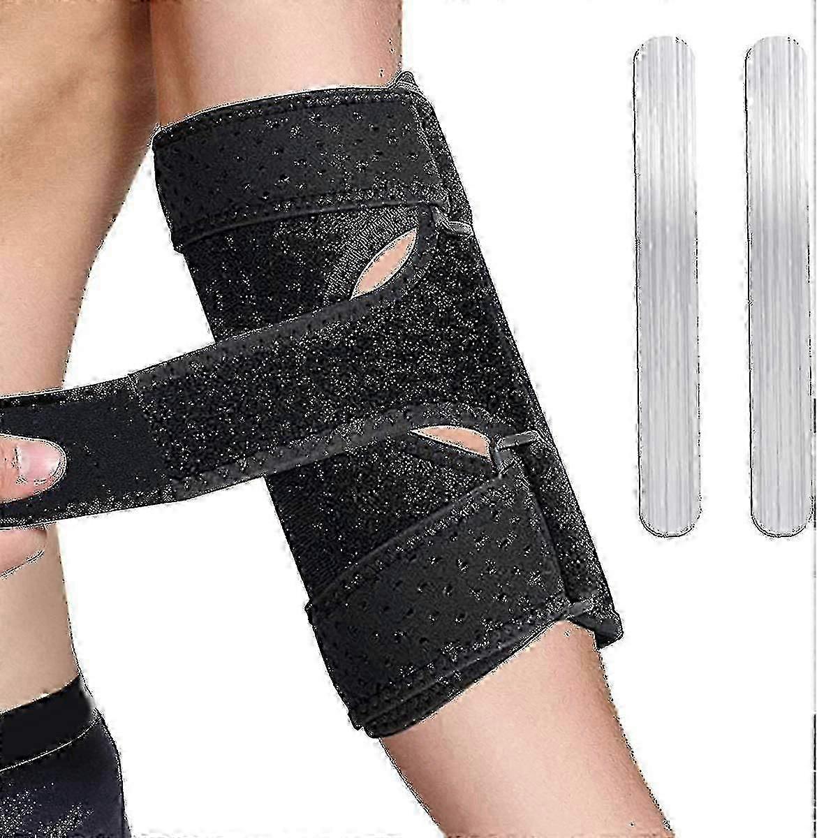 Elbow Brace, Elbow Immobilizer, With 2 Removable Metal Splints