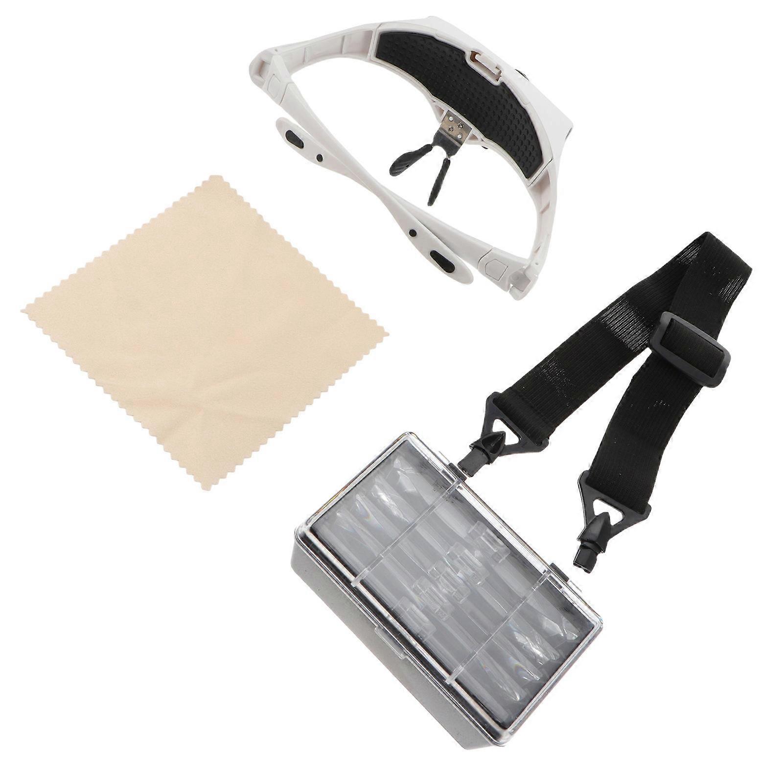 High-definition Magnifying Glass 2 Sets for Smartphone and Jewelry Maintenance with Precision Repairing Capability