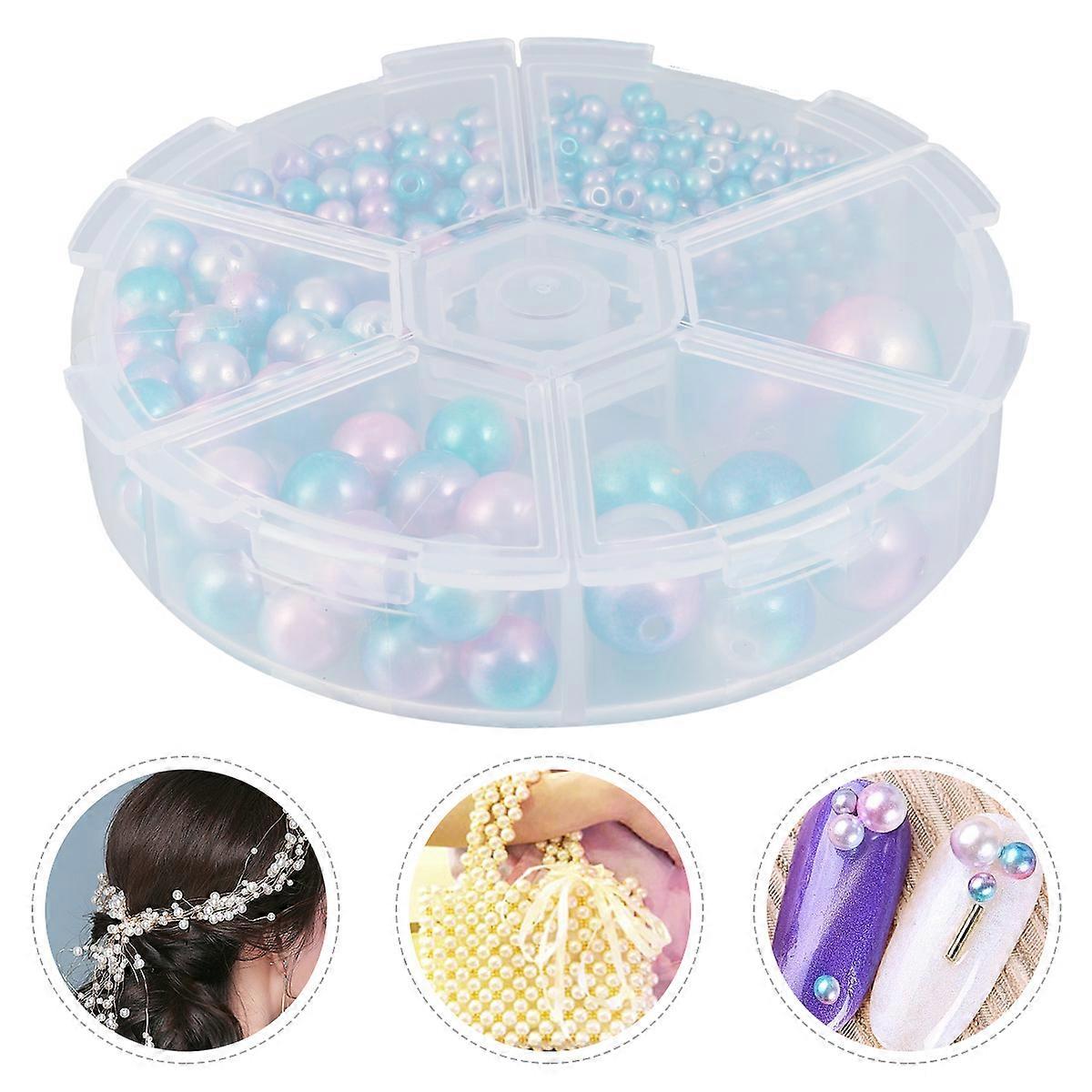 Imitation Pearls Plastic Beads for Handcraft Making 1 Box