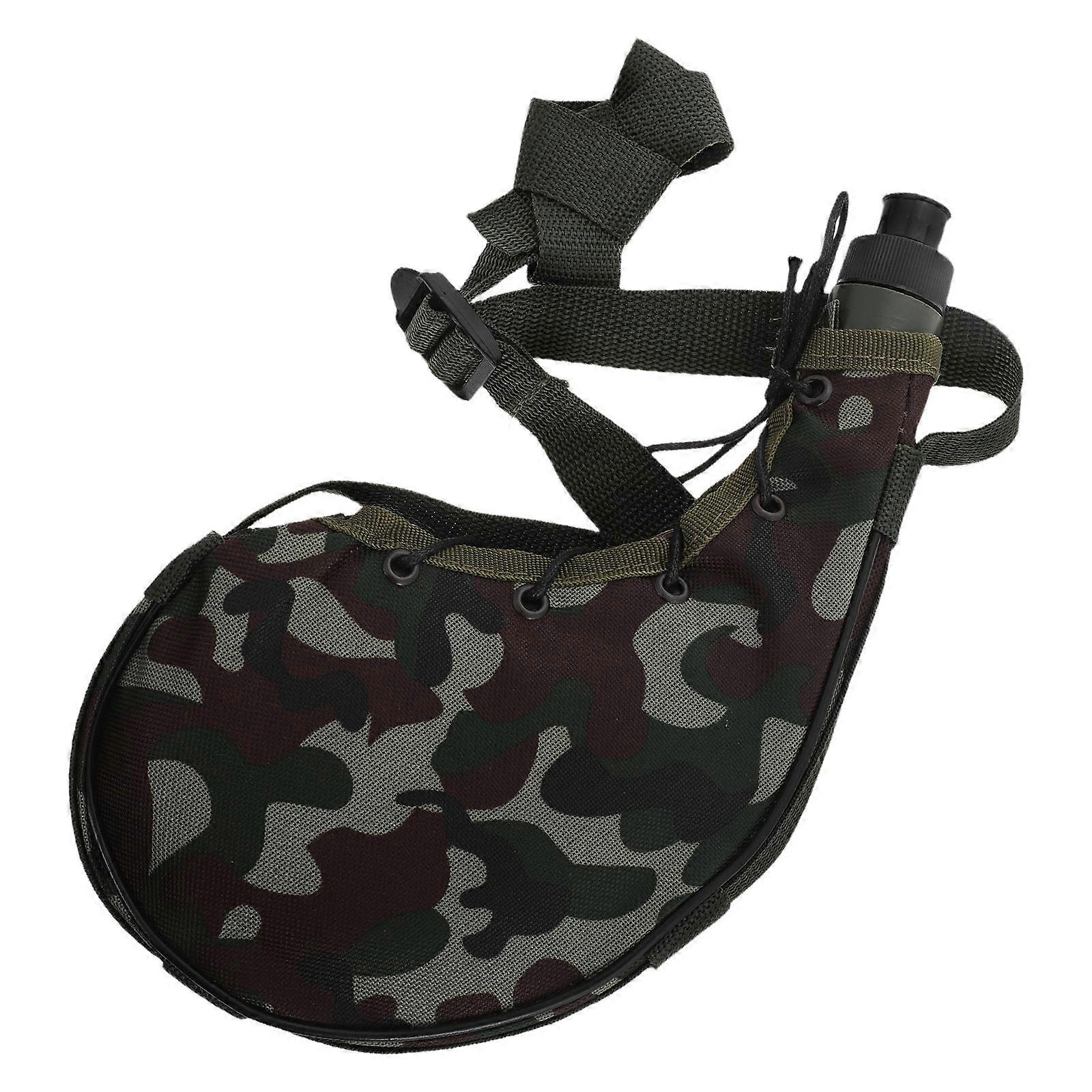 Camouflage Design Portable Hydration Canteen For Outdoor Activities 29X17X4.5CM 1Set