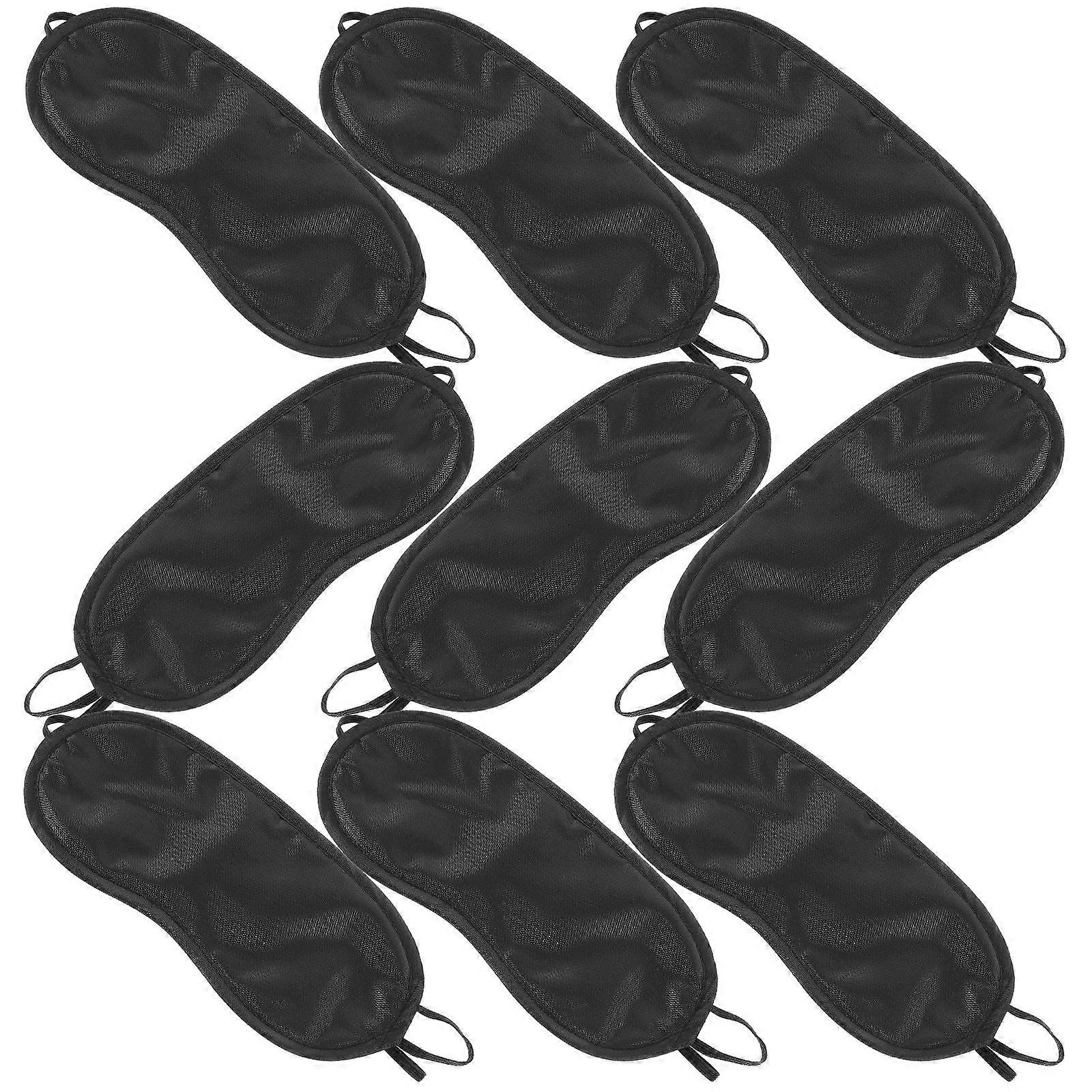 Disposable Eye Mask Black Eye Covers for Protection Use 16Pcs Set