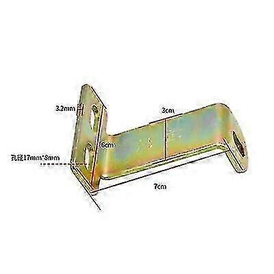 Car Air Conditioner Condenser Iron Bar Fixing Bracket Universal Installation of Perforated Plate Fan With Hole Flat Iron 1pc~45329