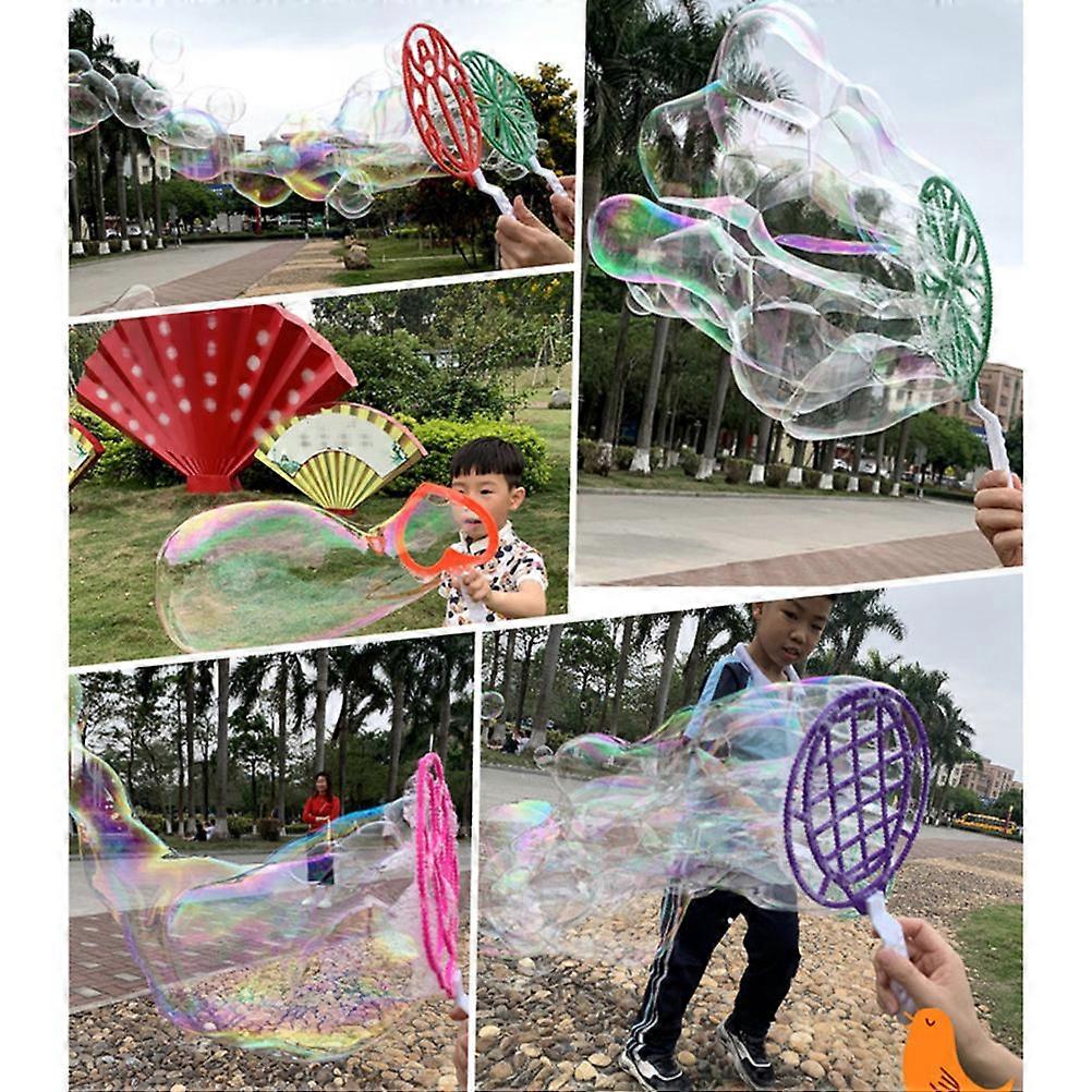 Bubble Tools Jumbo Giant Bubble Blower Toy Children Purple