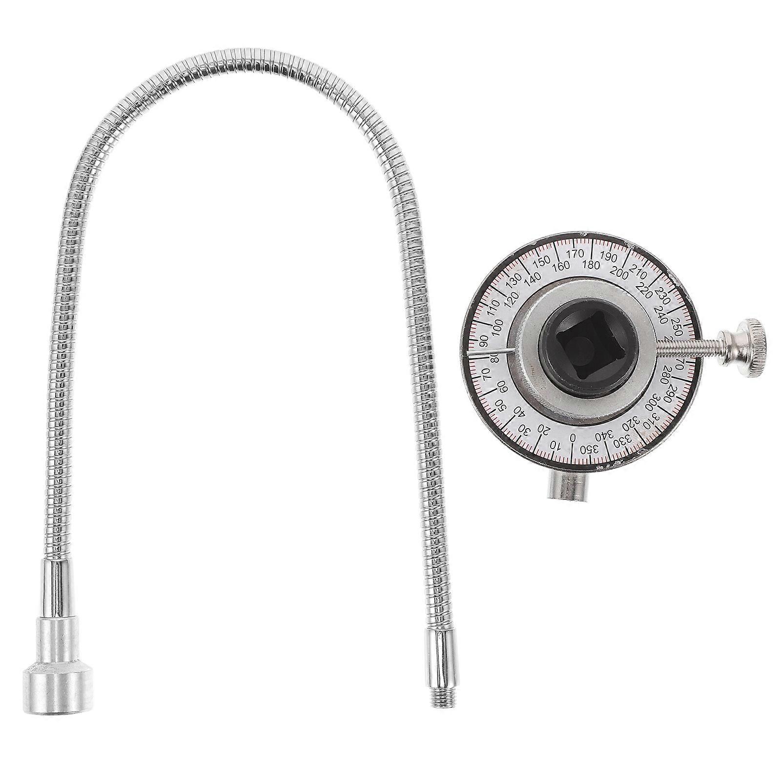 3Pcs Torque Angle Gauge Tool For DIY Enthusiasts With Steel Construction And Accurate Measurement Capabilities