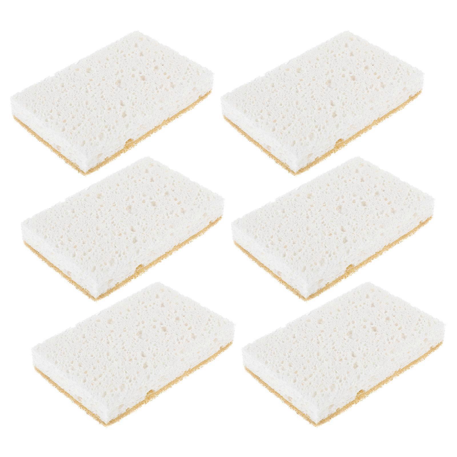 12Pcs Biodegradable Dish Sponge Multi-Function Household Cleaning Sponge