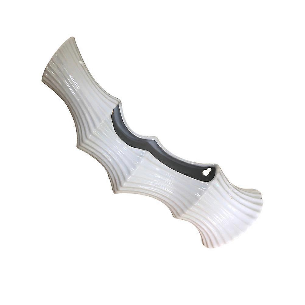 White Ceramic Vase Root Shaped Vase for Flower Arrangement 3Pcs