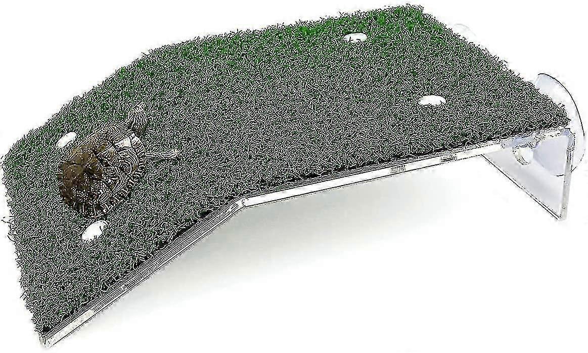 2025 Large Turtle Platform Ramp for Aquarium Habitat Decoration - Suitable for Turtles Sunbathing and Tanning in Water Tank Environment